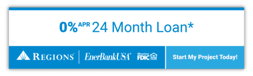 24 Month Financing Available On HVAC Services Through Regions Bank!